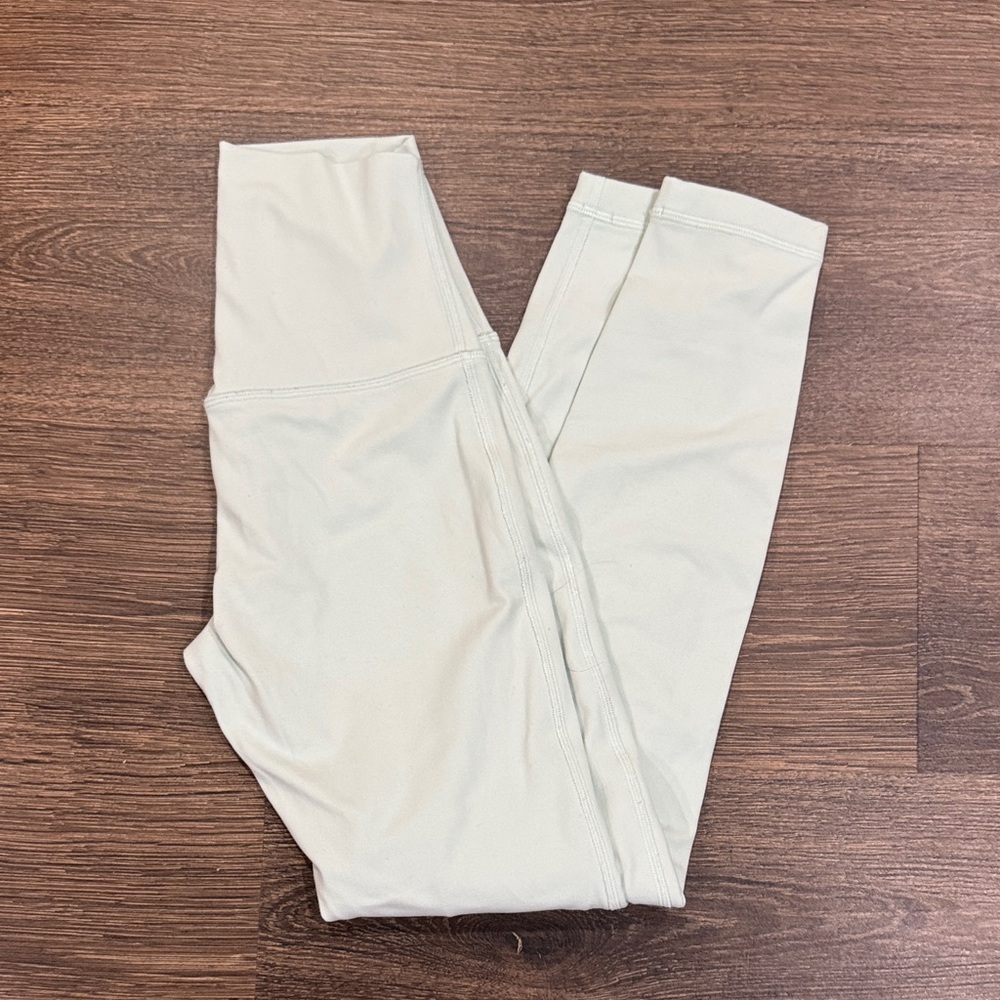 lululemon athletica Cream High-Rise Leggings